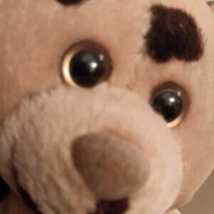 Teddy Grahams Mascot Teddy Bear Tan and Brown Stuffed Animal